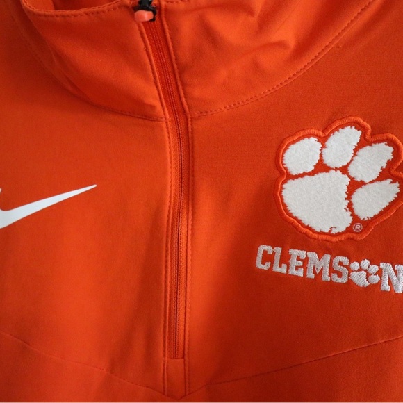 Clemson Nike Quarter-zip Pullover - Picture 3 of 5